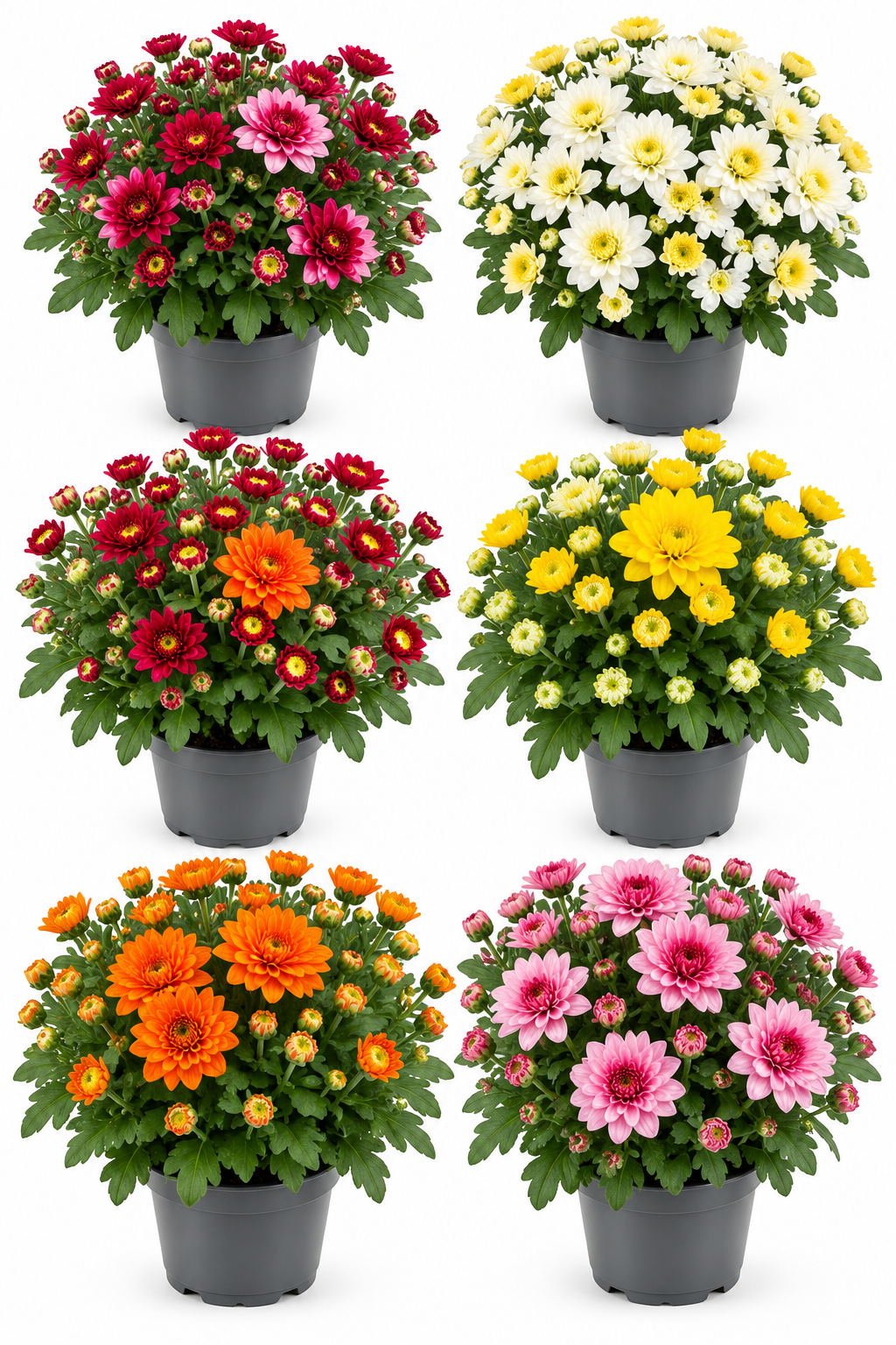 Chrysanthemen Garden Mums – 6er Set