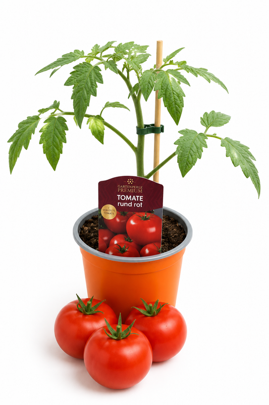 Veredelte Tomate Rund Rot